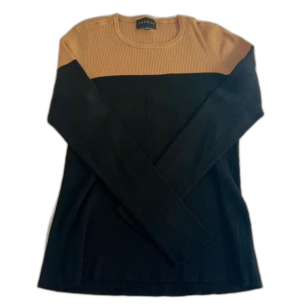 Premise color block sweater Sz L